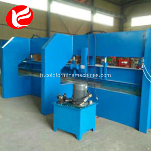 Machine de cintrage de tôles de plaques de fer en acier hydraulique CNC